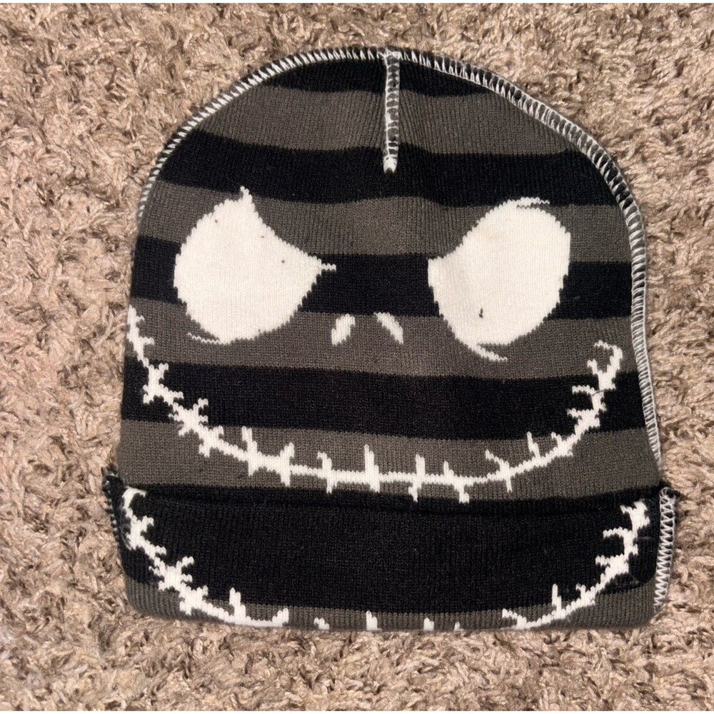 The Nightmare Before Christmas beanie Hat adult‎ GUC